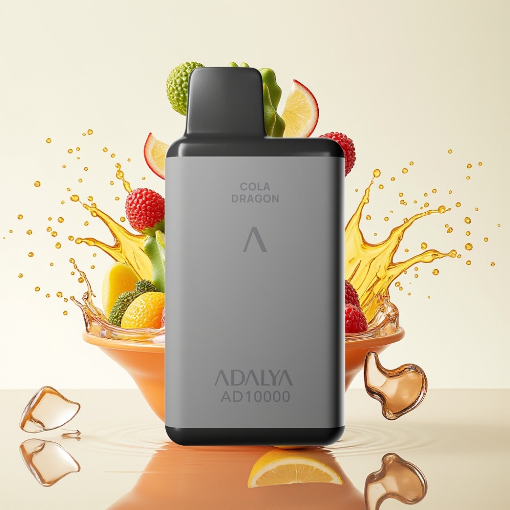 Adalya AD 10000 Puffs Disposable Vape USB-C 14 ml Kaktus-Splash