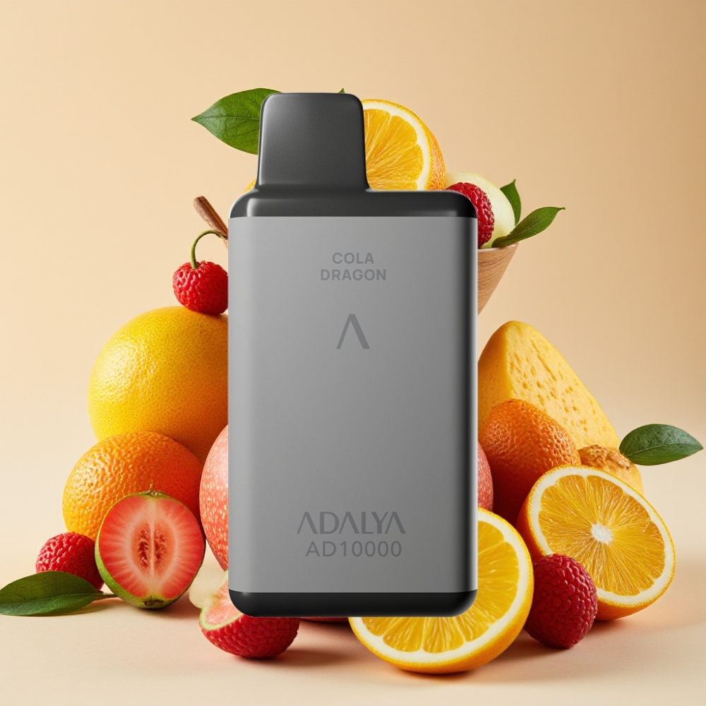 Adalya AD 10000 Puffs Space Gray Cola Drachen Disposable Vape