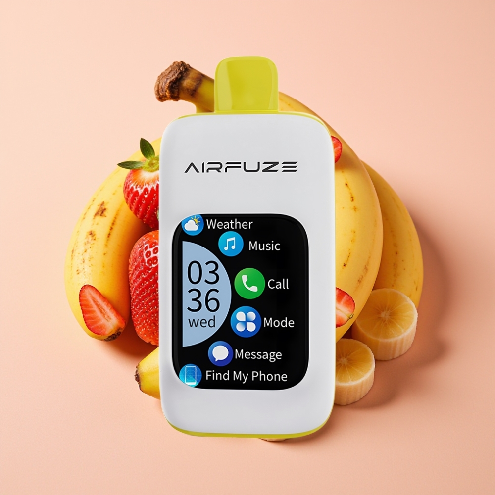 AirFuze Smart 30000 Puffs Disposable Pod 5% 900mAh Erdbeer Banane