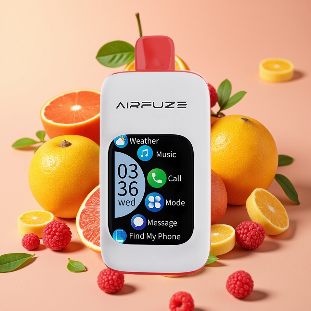 AirFuze Smart 30000 Puffs Disposable Pod 5% 900mAh Type-C Sauer-fruchtiger Gummibärchen-Geschmack