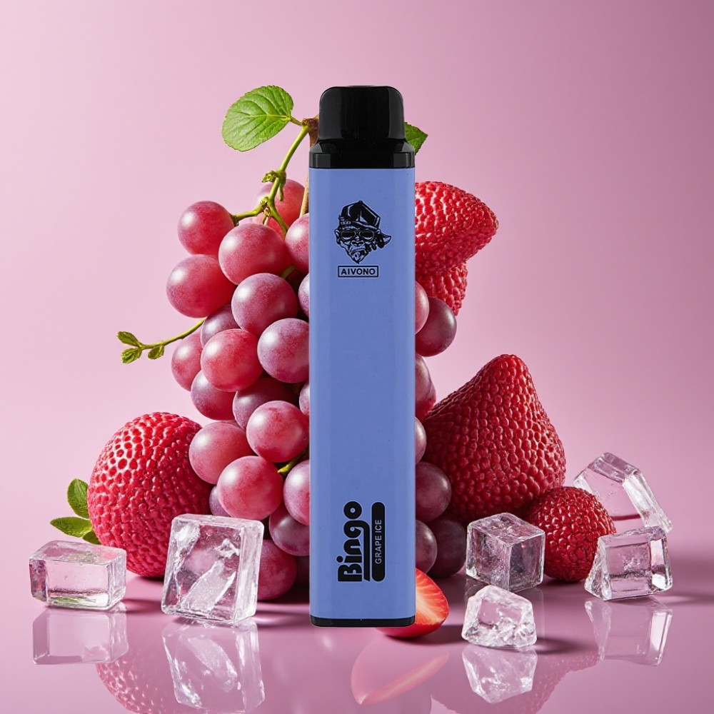 Aivono AIM BINGO 4000 Puffs 10mL 1000mAh Grape Ice großhandel Schweiz