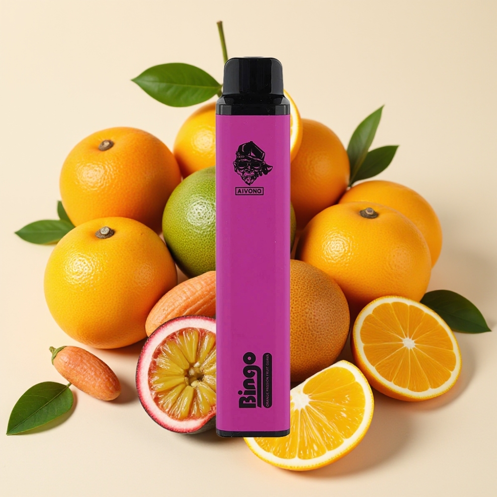 Aivono AIM BINGO 4000 Puffs 10mL 1000mAh Orange-Passionfrucht-Guave
