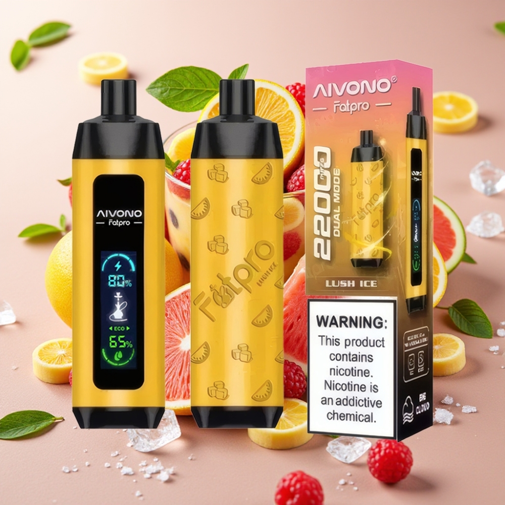 Aivono AIM FATPRO 22000 Puffs 28ml 5% Nikotin 600mAh Lush-Eis