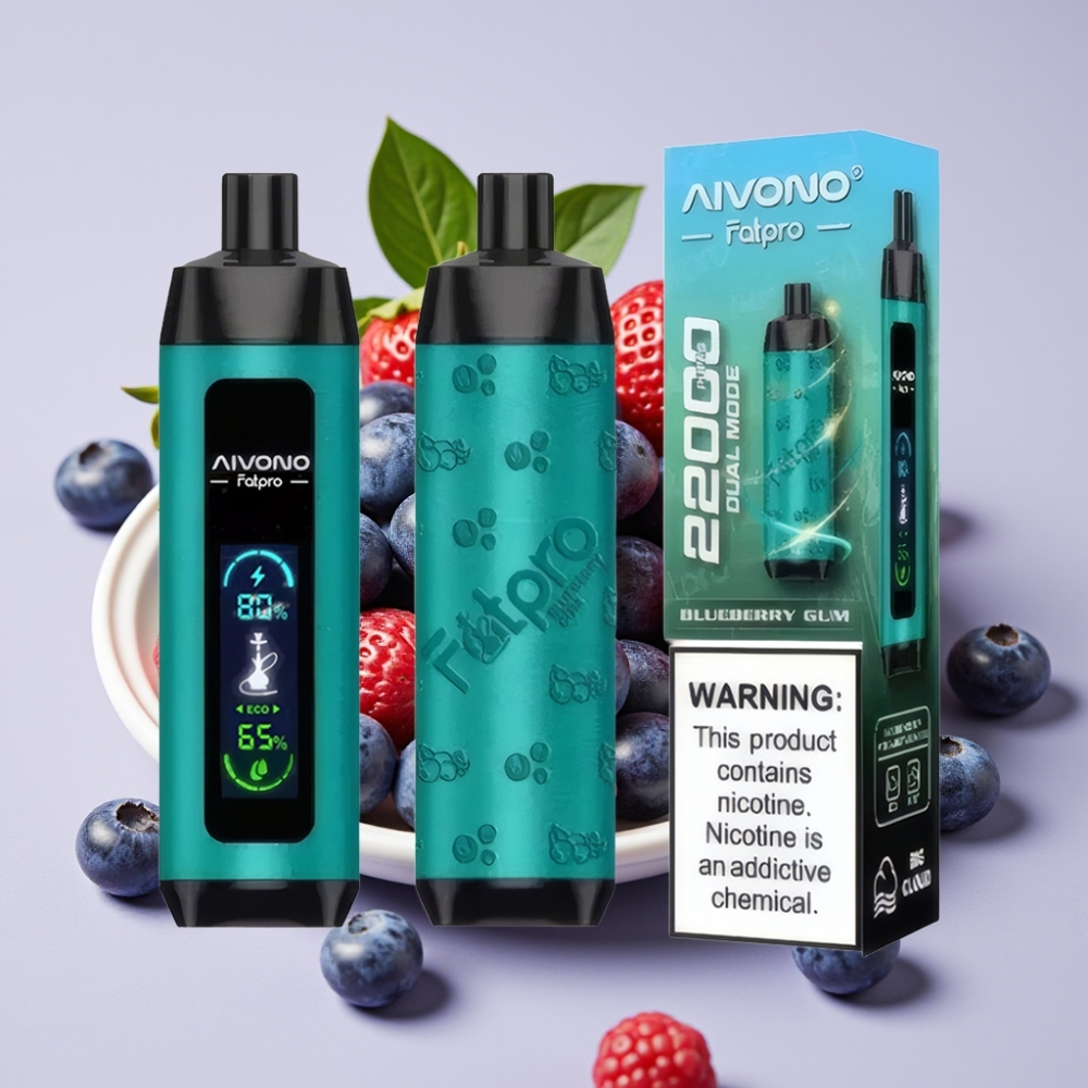 Aivono Aim Fatpro 22000 Puffs 28ml 600mah 0.6ohm Blaubergeschmack