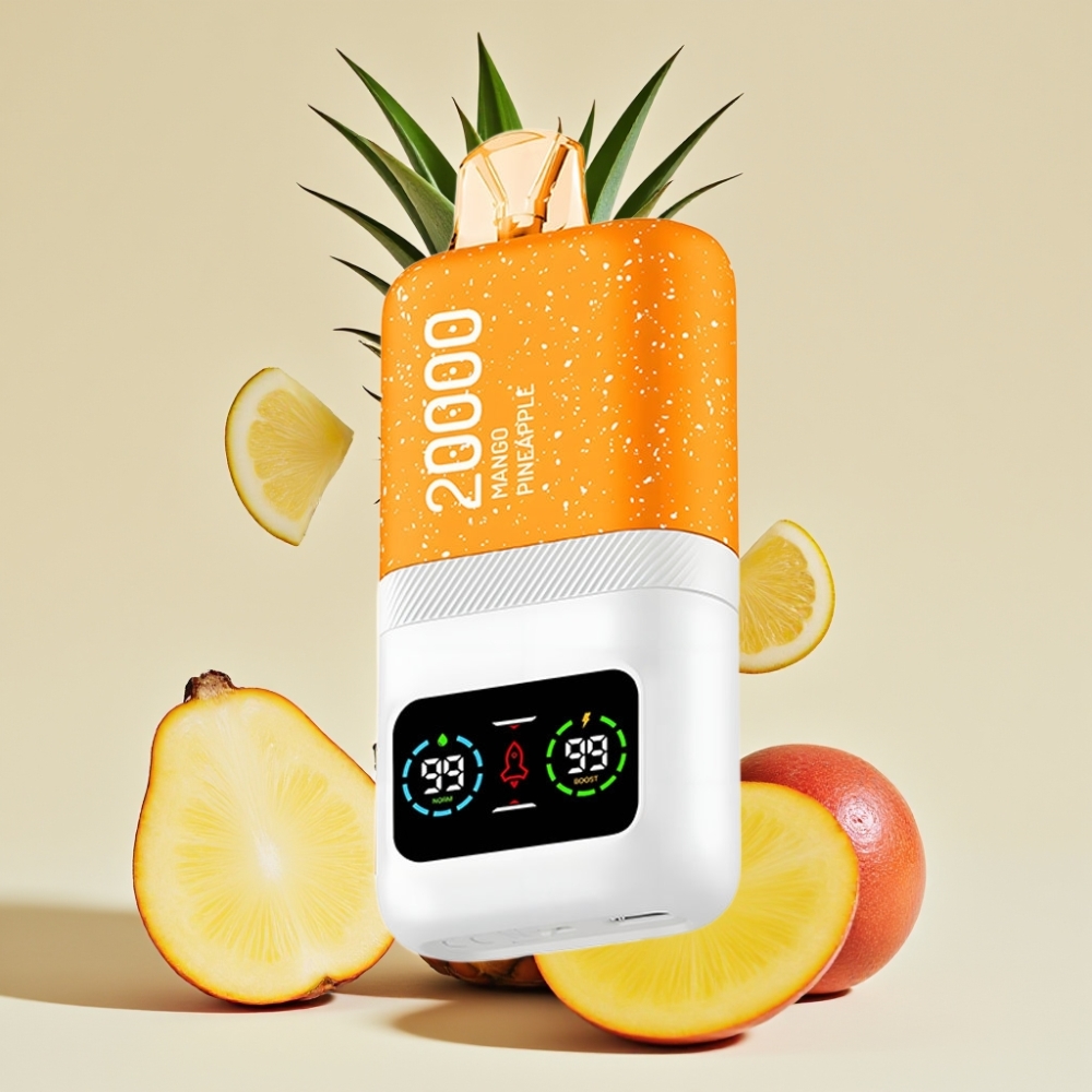 Aivono AIM MAGIC 20000 Puffs Dual Mesh Coils LCD Type-C Mango-Ananas