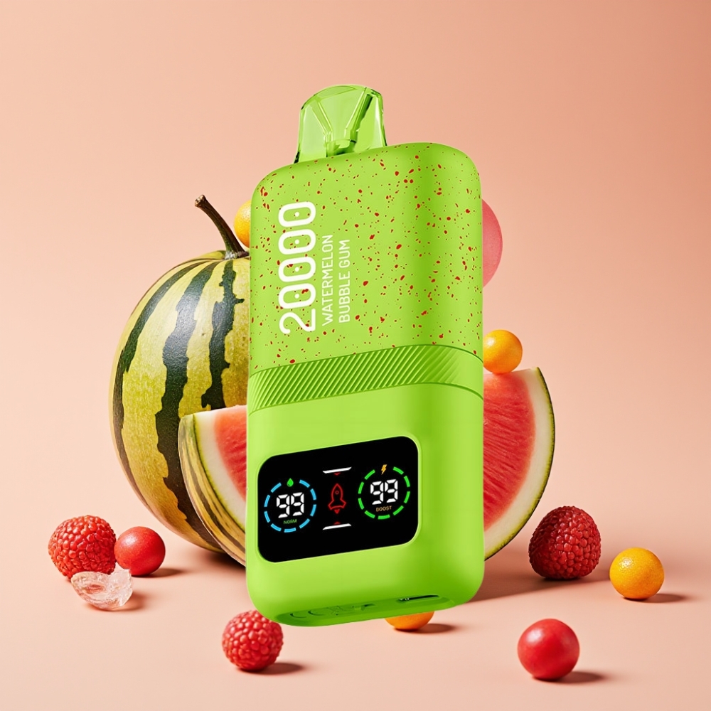 Aivono AIM MAGIC 20000 Puffs Dual Mesh Coils LCD Wassermelone Bubble Gum