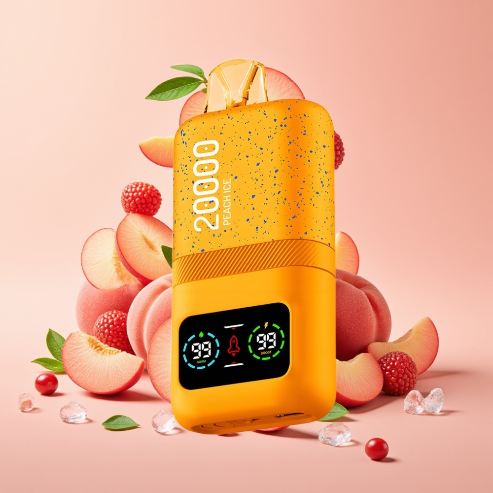 Aivono AIM MAGIC 20000 Puffs Dual Mesh Coils Typ-C Peach Ice Pfirsich-Eis