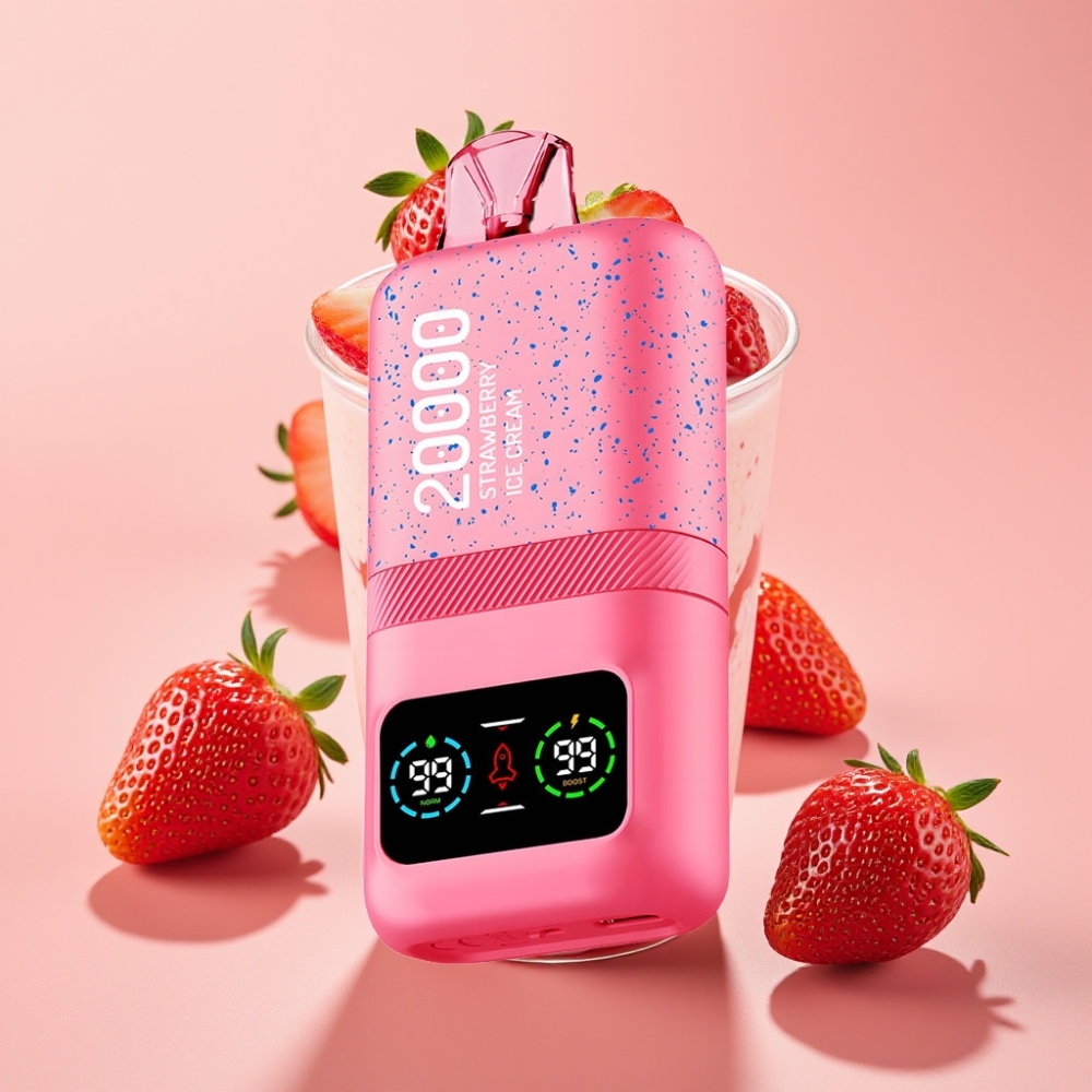 Aivono AIM MAGIC 20000 Puffs Dual Mesh LCD Typ-C 600mAh Erdbeereis