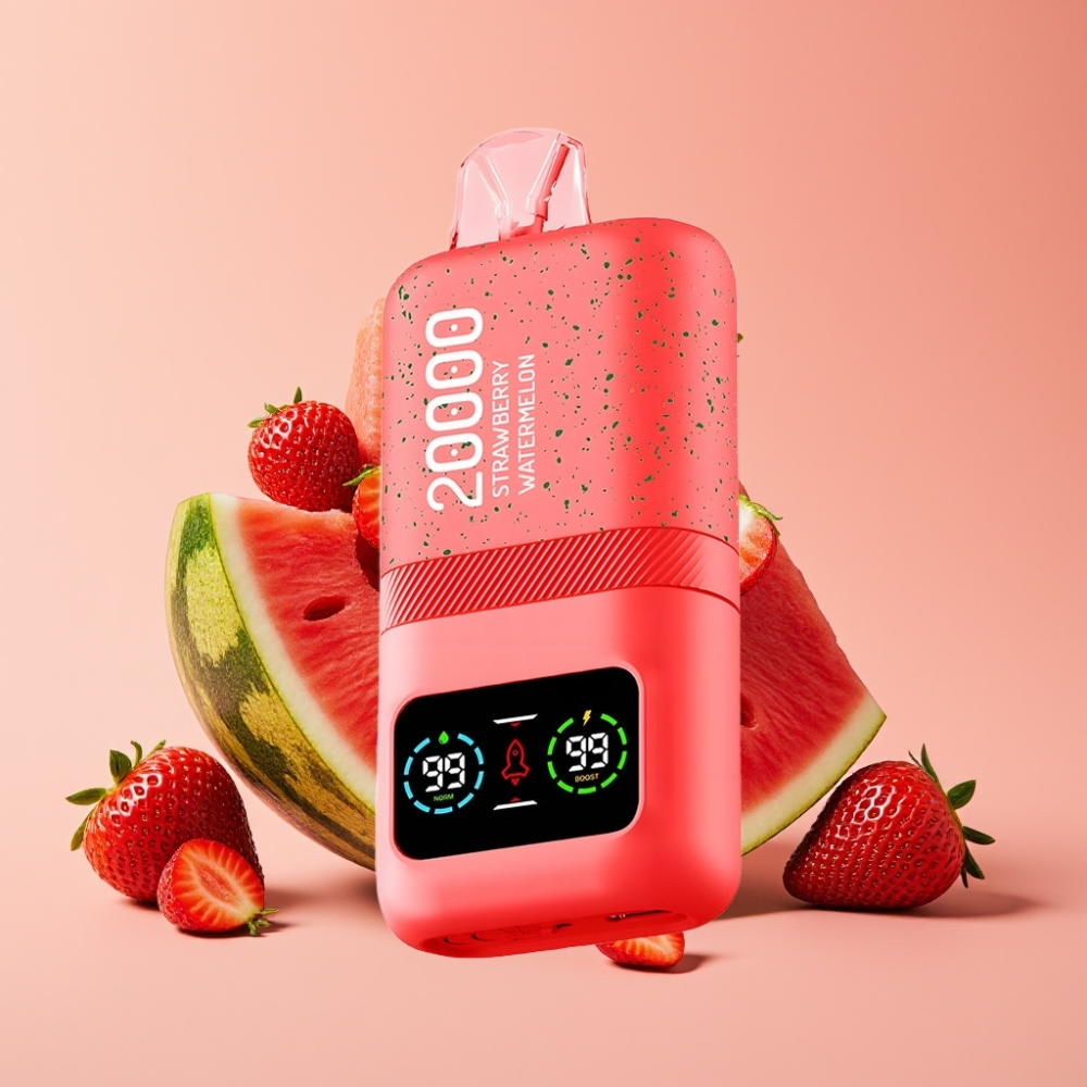 Aivono AIM MAGIC 20000 Puffs Dual Mesh LCD Typ-C Erdbeer-Wassermelone