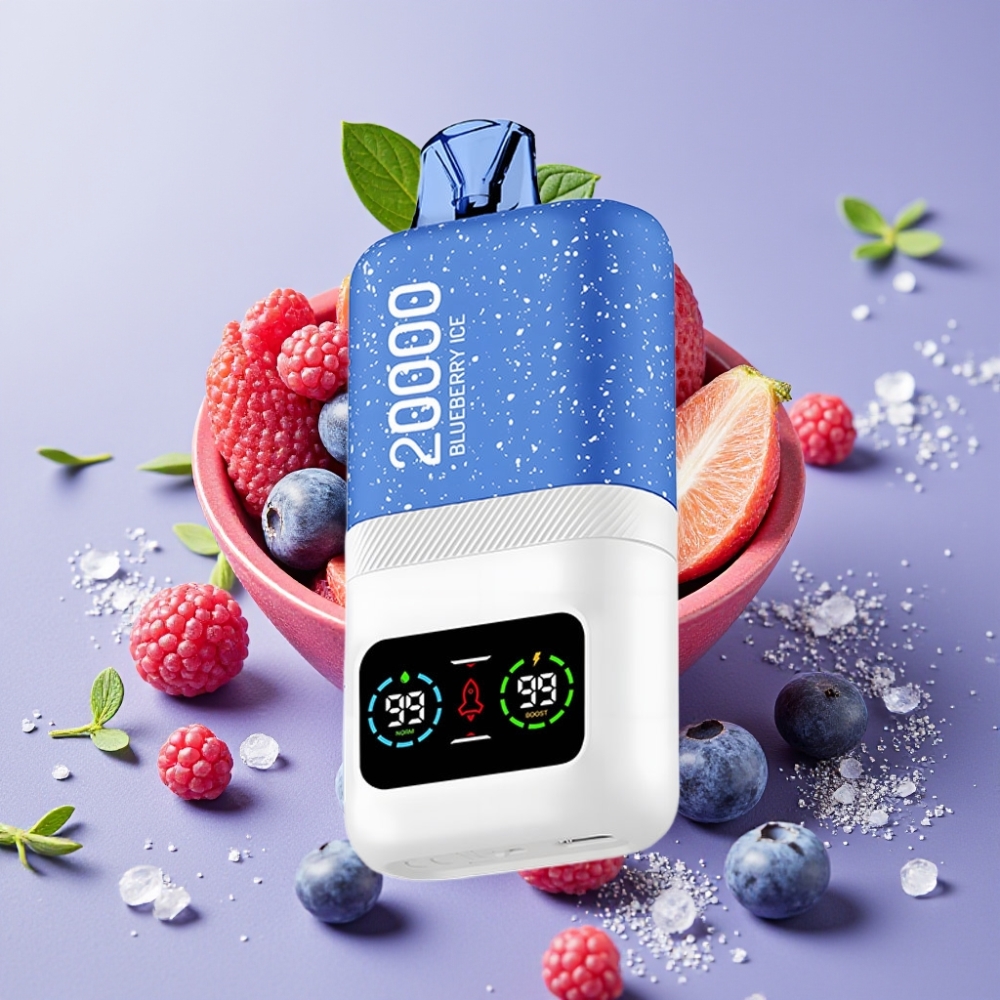 Aivono AIM MAGIC 20000 Puffs Dual Mesh LCD Type-C Blaubeer-Eis