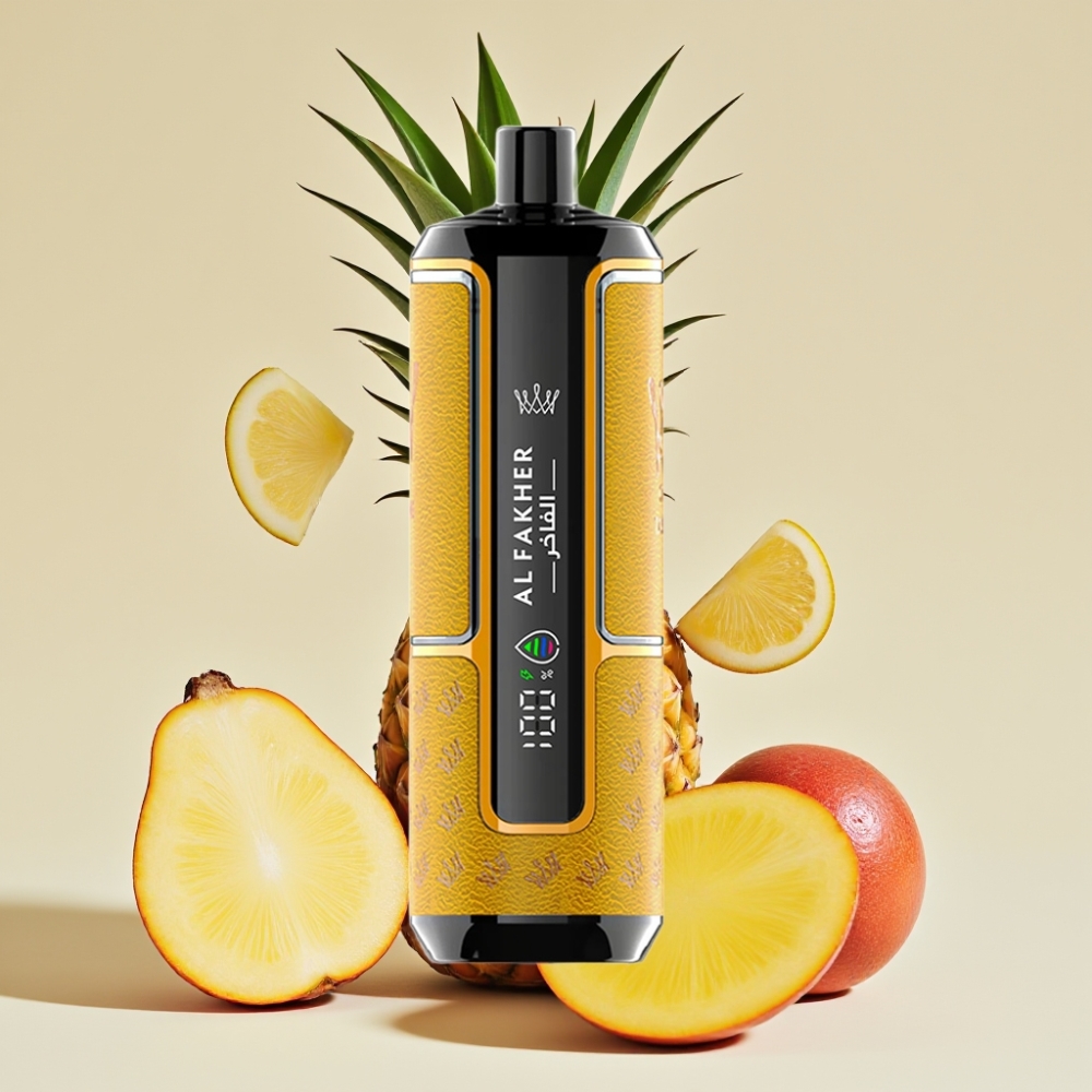 Al Fakher Crown Bar 15K Hypermax 22ml 600mAh Typ-C DTL 6mg Mango-Ananas