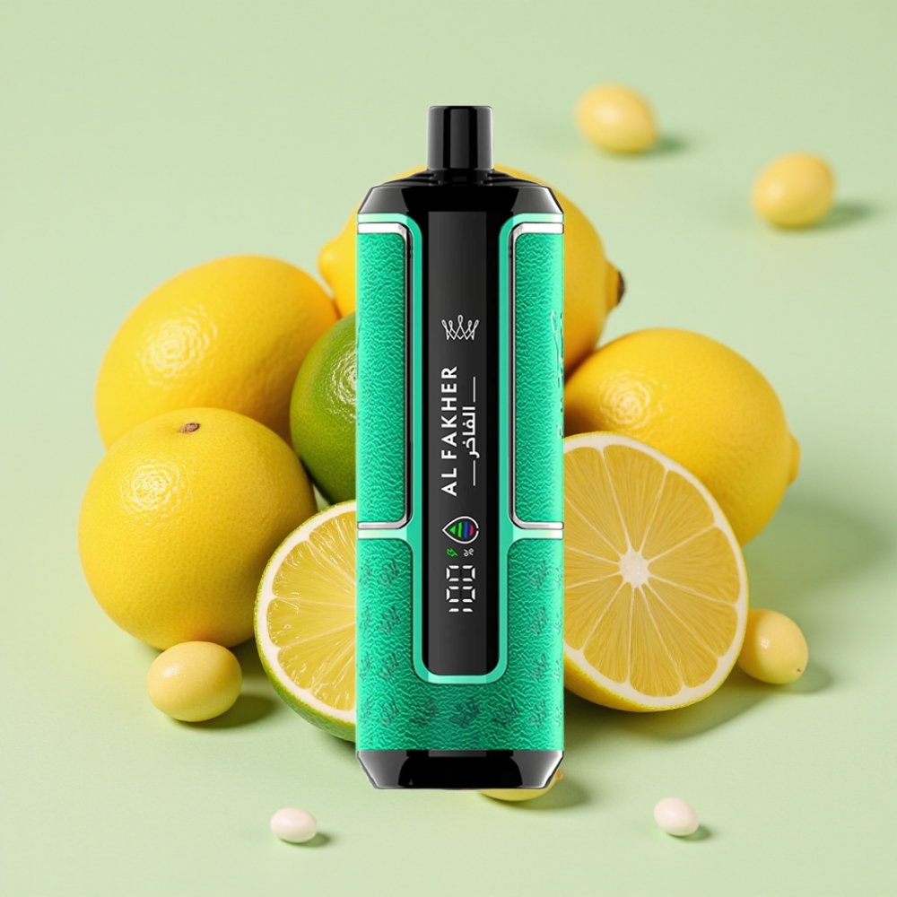 Al Fakher Crown Bar 15K Hypermax 22ml 600mAh Typ-C Zitrone-Limette
