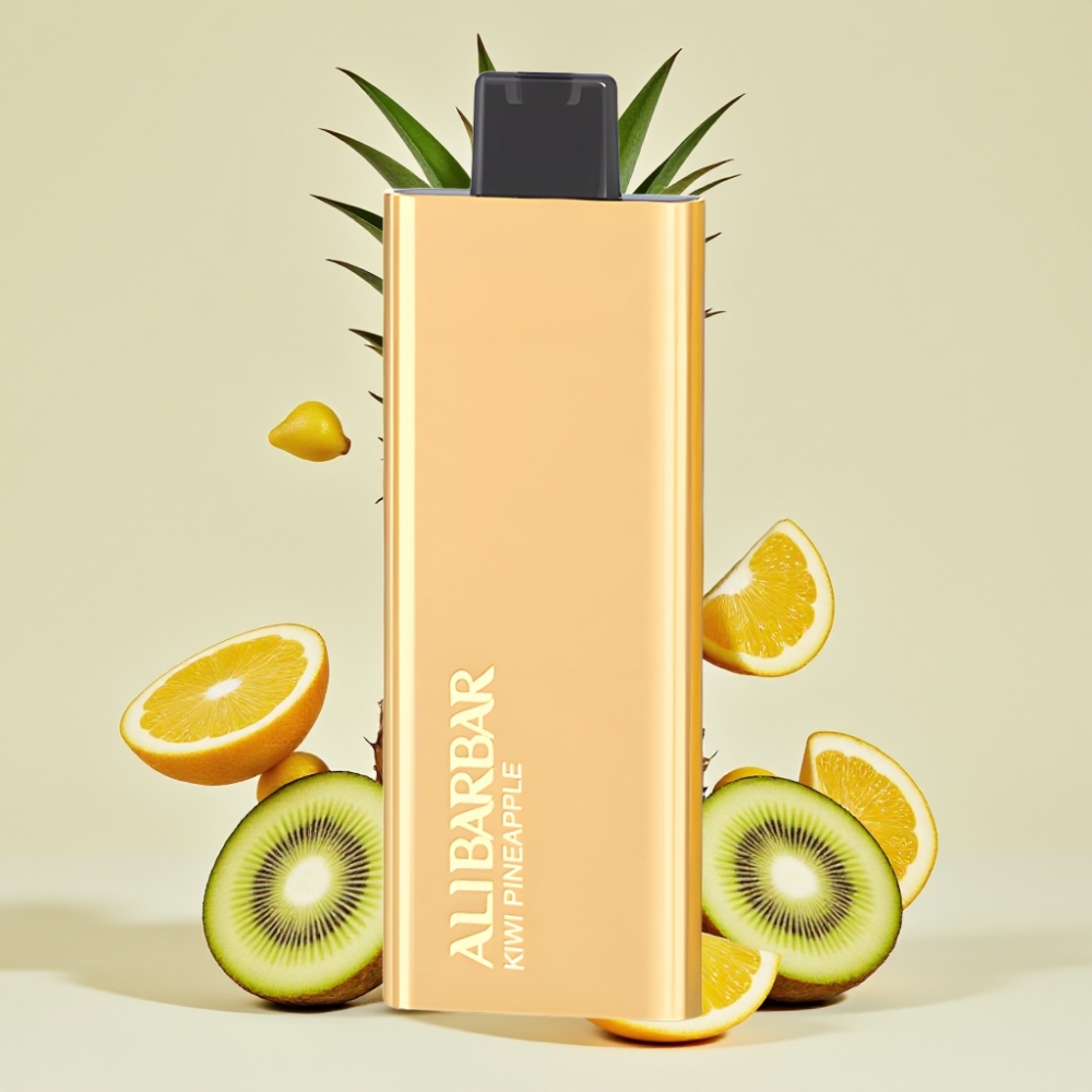 Alibarbar Pandora 7000 Puffs 17 ml Kiwi-Ananas großhandel Schweiz