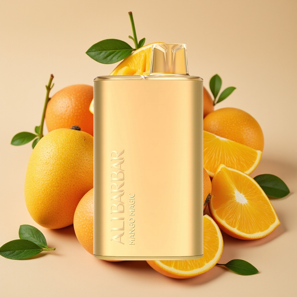 Alibarbar Rich 8000 Puffs 20ml 2000mAh Nicht wiederaufladbar Mango Magie