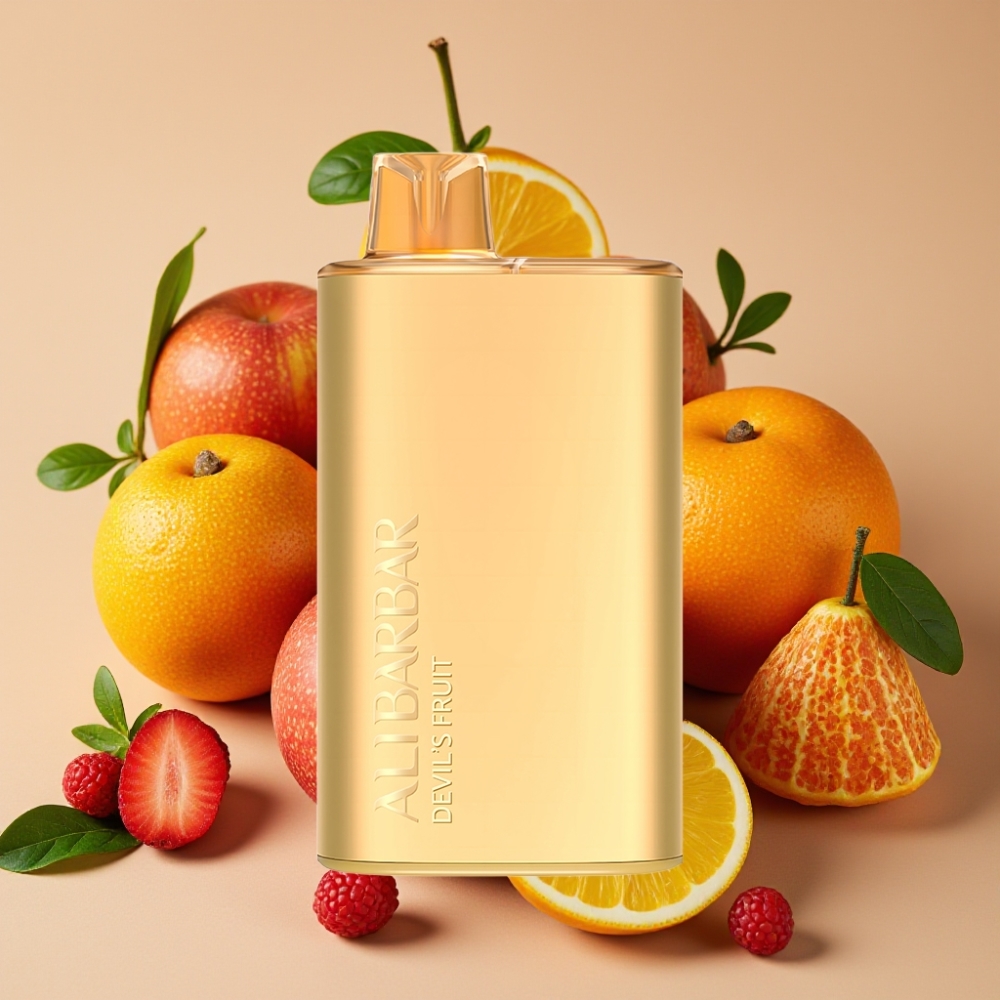 Alibarbar Rich 8000 Puffs 20ml 2000mAh Nicht wiederaufladbar Teufelsfrucht