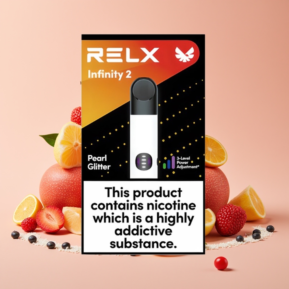 RELX Infinity 2 650 Puffs 1.9ml 440mAh USB-C Perlpulver