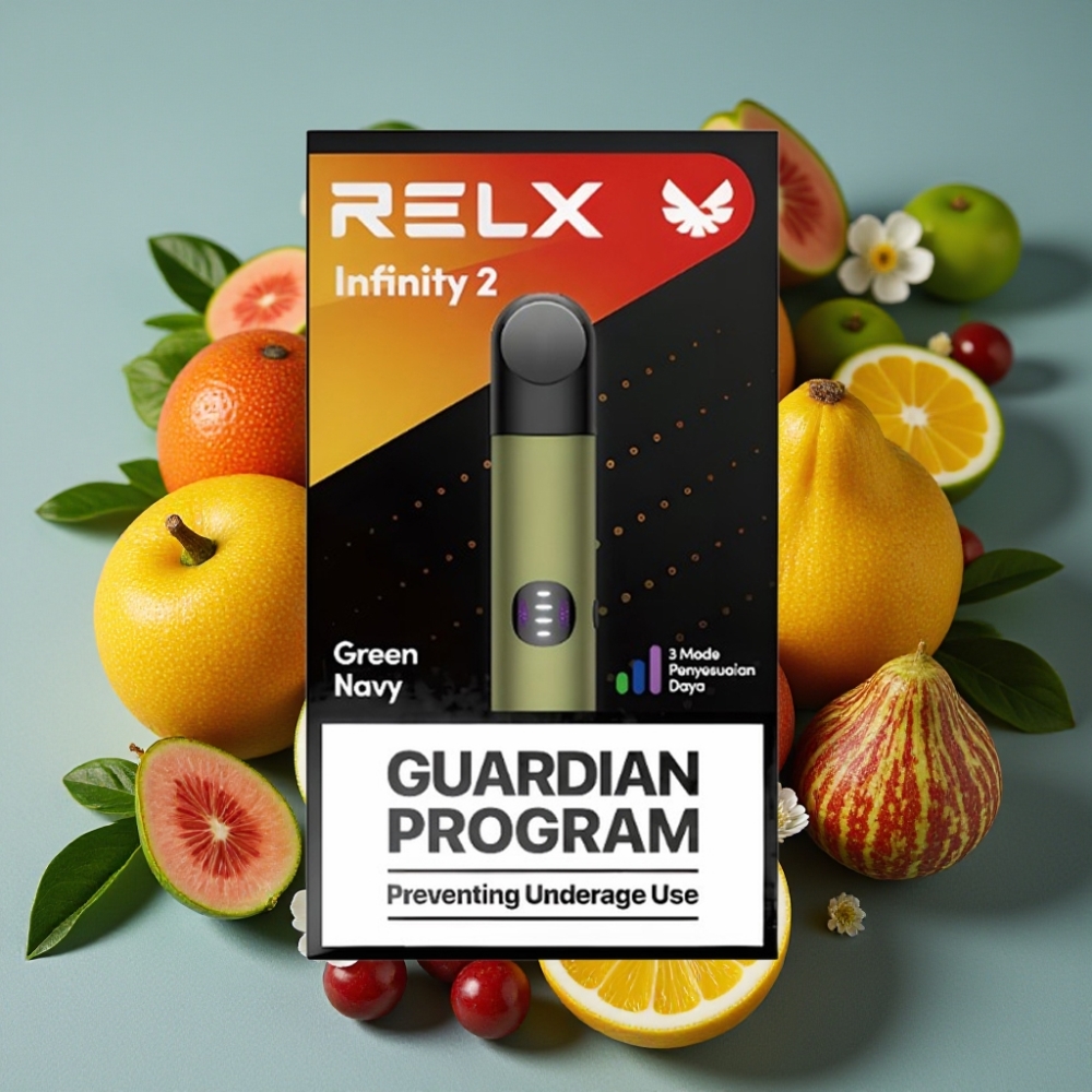 RELX Infinity 2 650 Puffs Metallic 440mAh Grünblau großhandel Schweiz