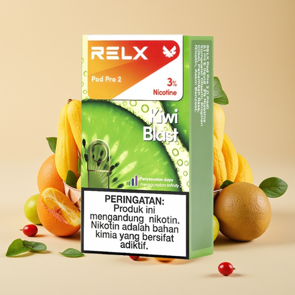 RELX Pod Pro 2 600 Puffs 3% Nikotin 1,9ml Kiwi-Aroma