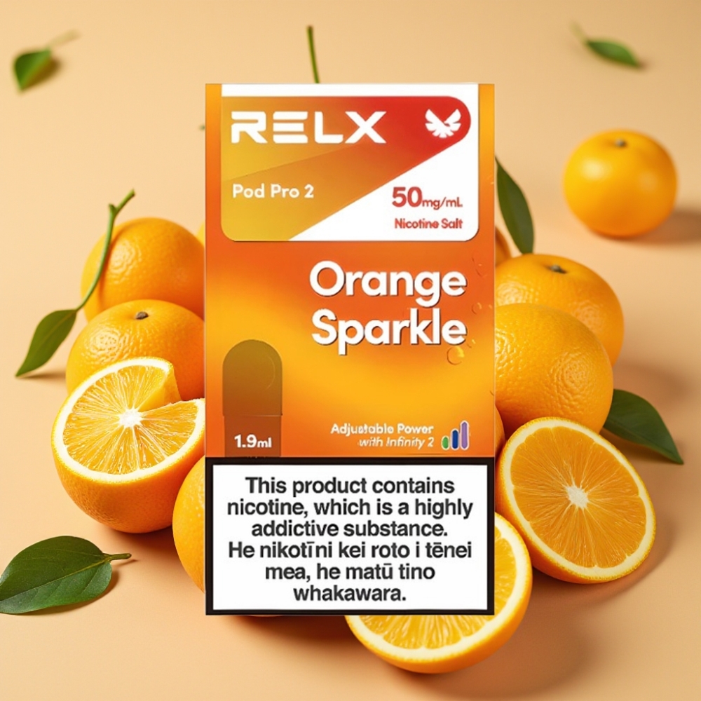 RELX Pod Pro 2 600 Puffs 5% 1.9ml Orangenglanz großhandel Schweiz