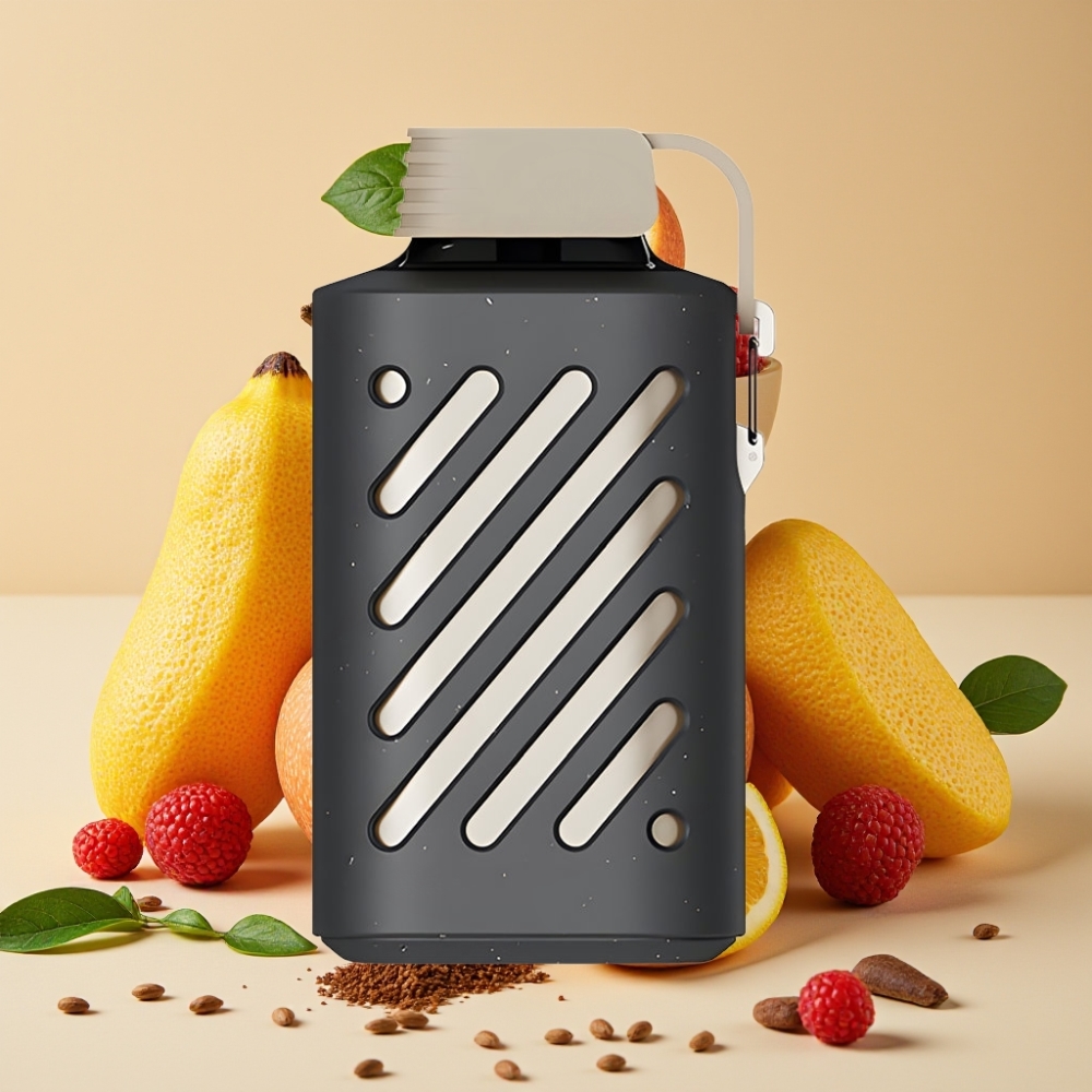 VOZOL GEAR 10000 20ml E-Liquid 65% PCR VAMT Mesh Coil Sahne Tabak