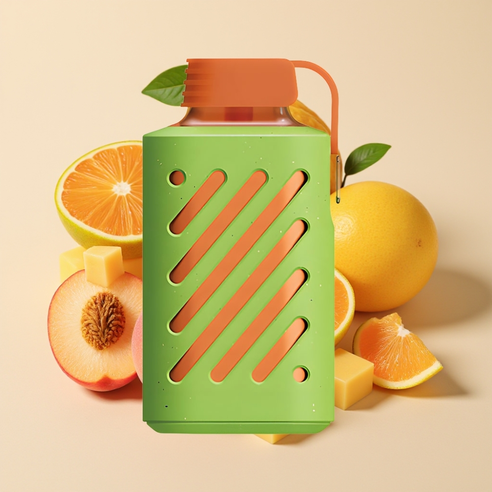 VOZOL GEAR 10000 20ml VAMT Mesh Coil Pfirsich Mango Wassermelone