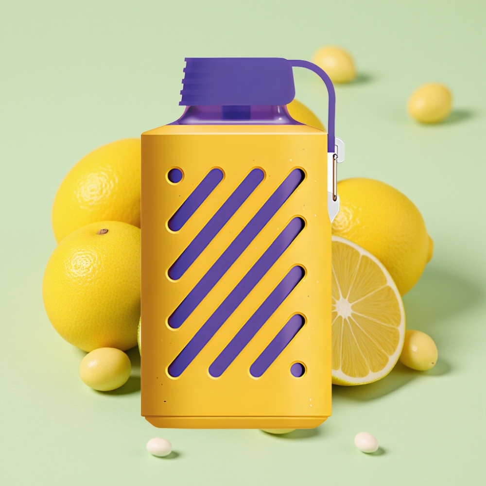 VOZOL GEAR 10000 65% PCR VAMT Mesh Coil Zitrone Limette