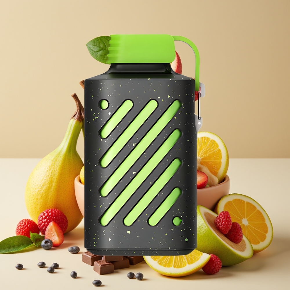 VOZOL GEAR 10000 Disposable Vape 20ml Matcha-Schokoladen-Sahne Multi-Functional Buckle VAMT Mesh Coil