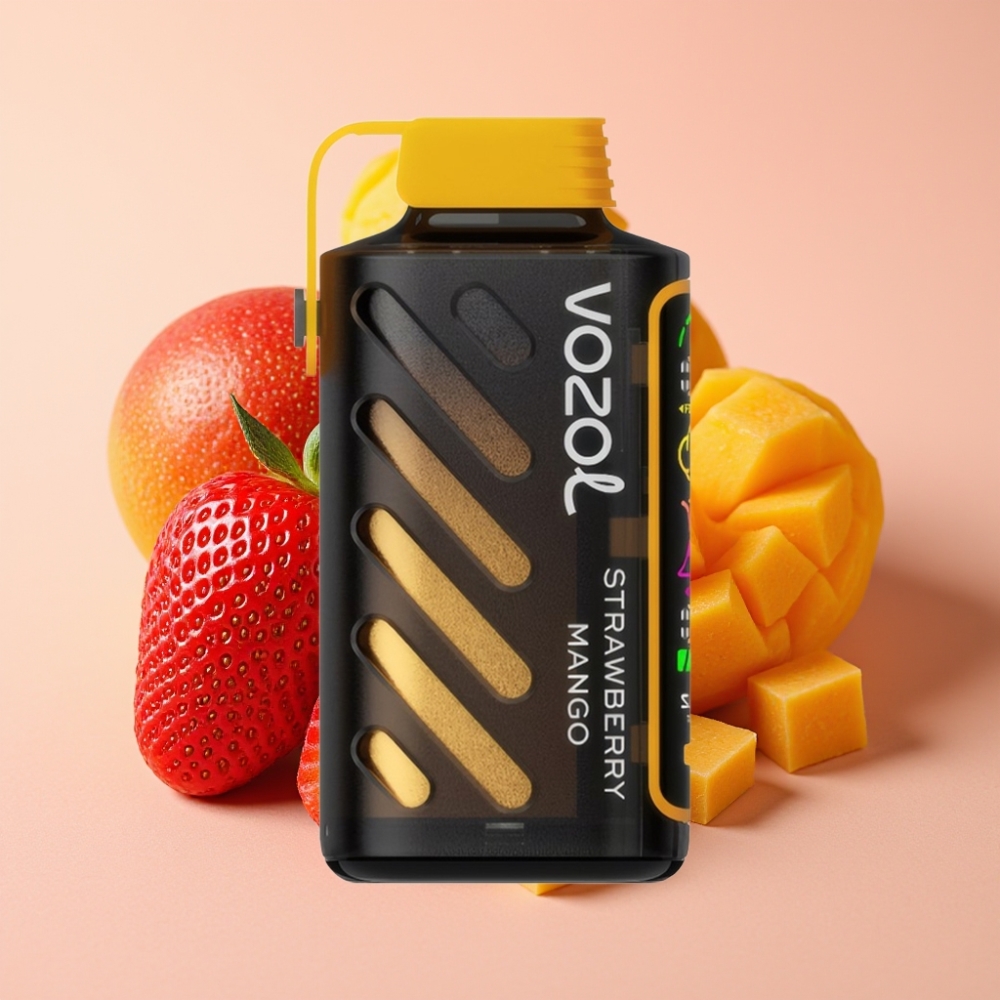 VOZOL Gear Power 20000 Puffs Dual Mesh Coil 20mL Erdbeere Mango