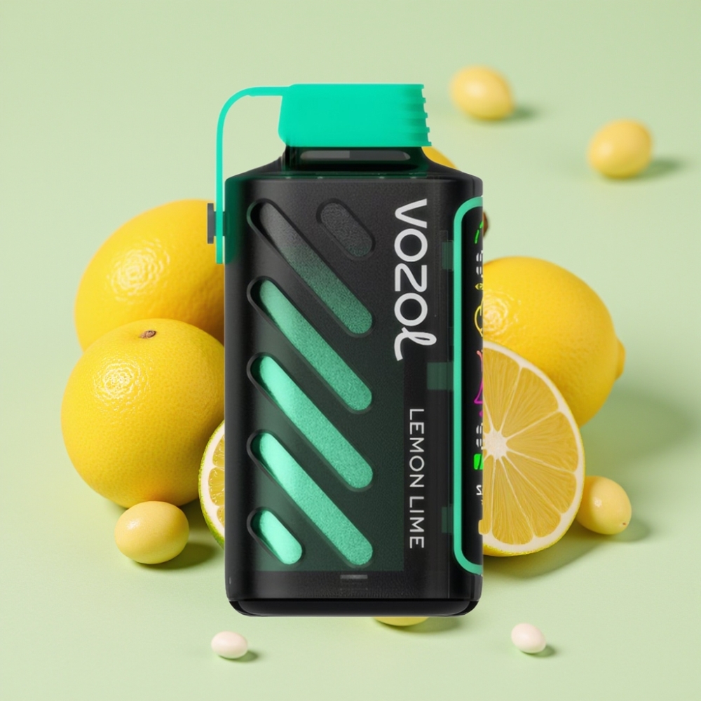 VOZOL Gear Power 20000 Puffs S.i.L.C. Tech Dual Mesh Coil 20mL Zitrone-Limette