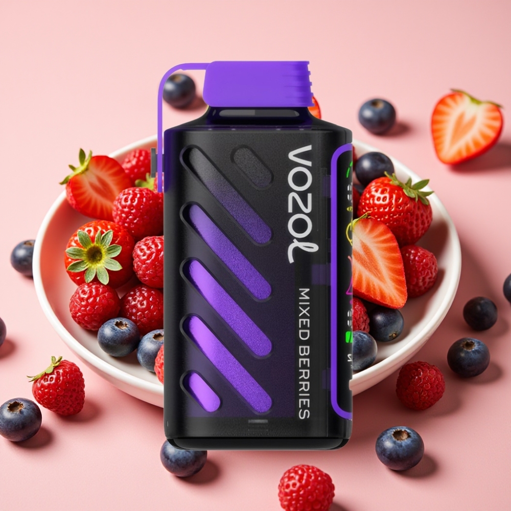 VOZOL Gear Power 20000 Puffs S.i.L.C. Tech Dual Mesh Coil Beerenmix