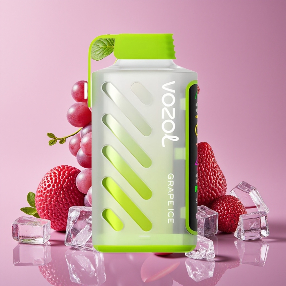 VOZOL Gear Power 20000 Puffs S.i.L.C. Tech Dual Mesh Coil Grape Eis