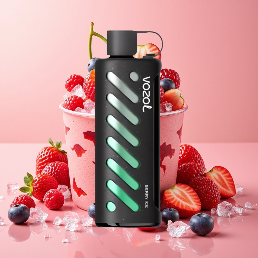 VOZOL Gear Shisha 25000 Puffs Dual Mesh Berry-Eis 1000mAh 5mg/ml