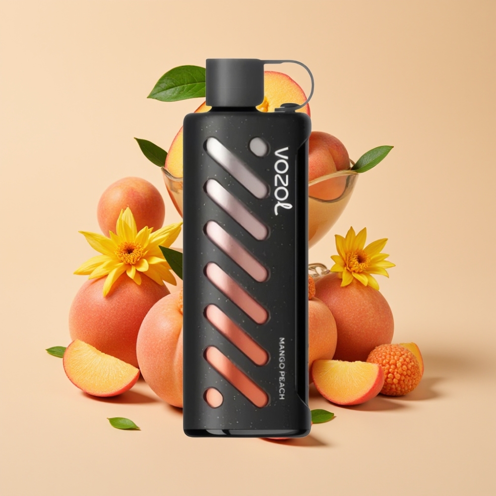 VOZOL Gear Shisha 25000 Puffs Dual Mesh Mango-Pfirsich