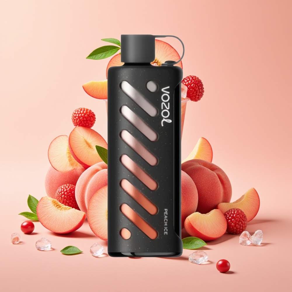 VOZOL Gear Shisha 25000 Puffs Dual Mesh Peach Ice Pfirsich-Eis