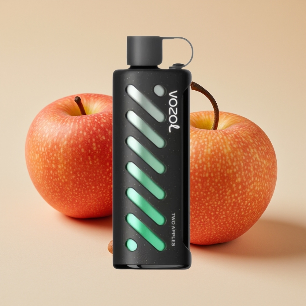 VOZOL Gear Shisha 25000 Puffs Dual Mesh S.i.L.C Tech 1000mAh Zwei Äpfel