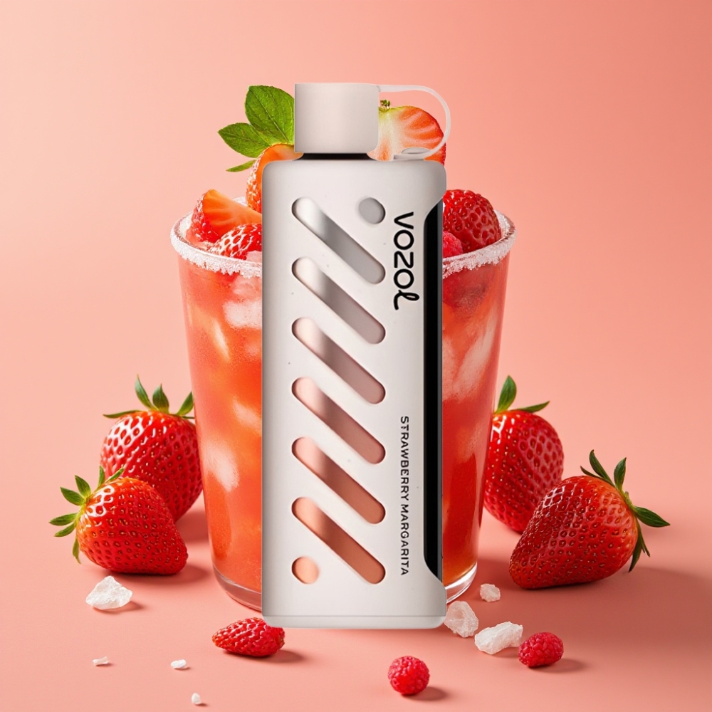 VOZOL Gear Shisha 25000 Puffs S.i.L.C Tech Dual Mesh 1000mAh Erdbeer Margarita