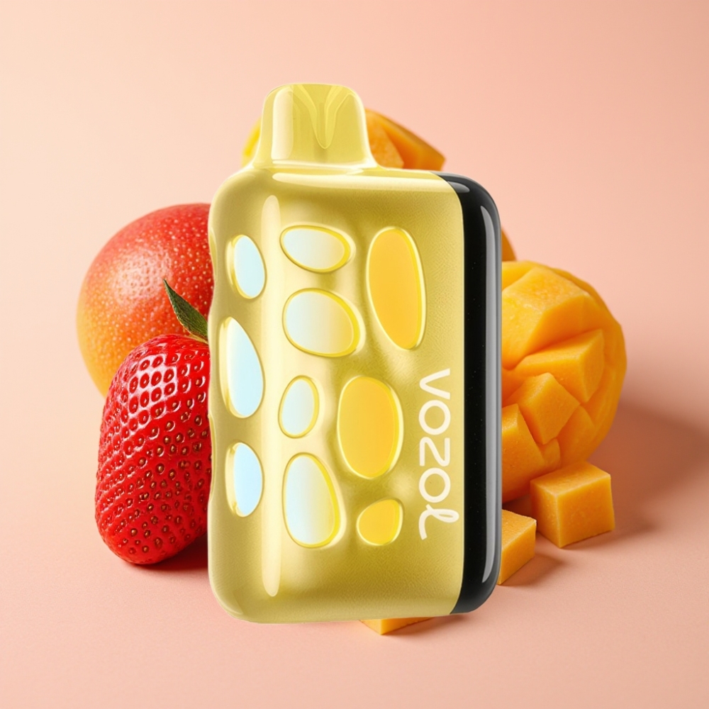 VOZOL RAVE 40000 270° Vibrant Glow Beat-Synced Party Mode Erdbeer Mango