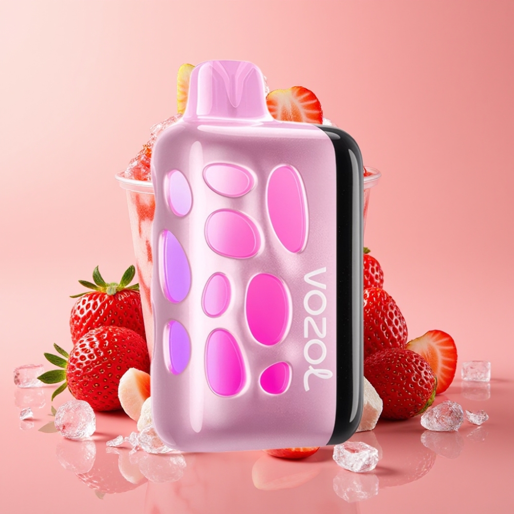 VOZOL RAVE 40000 Disposable Vape Beat-Synced Party Mode Erdbeer-Eis