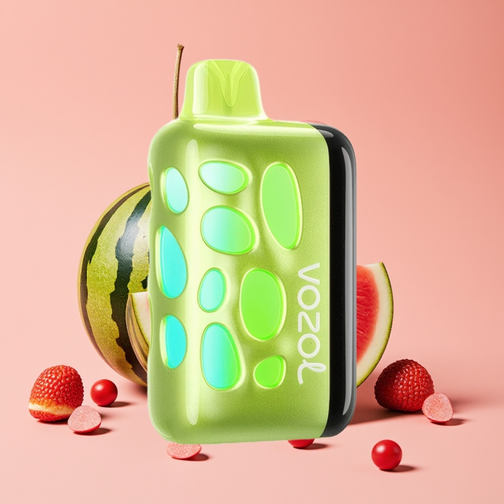 VOZOL RAVE 40000 Disposable Vape Beat-Synced Party Mode Wassermelonengummi