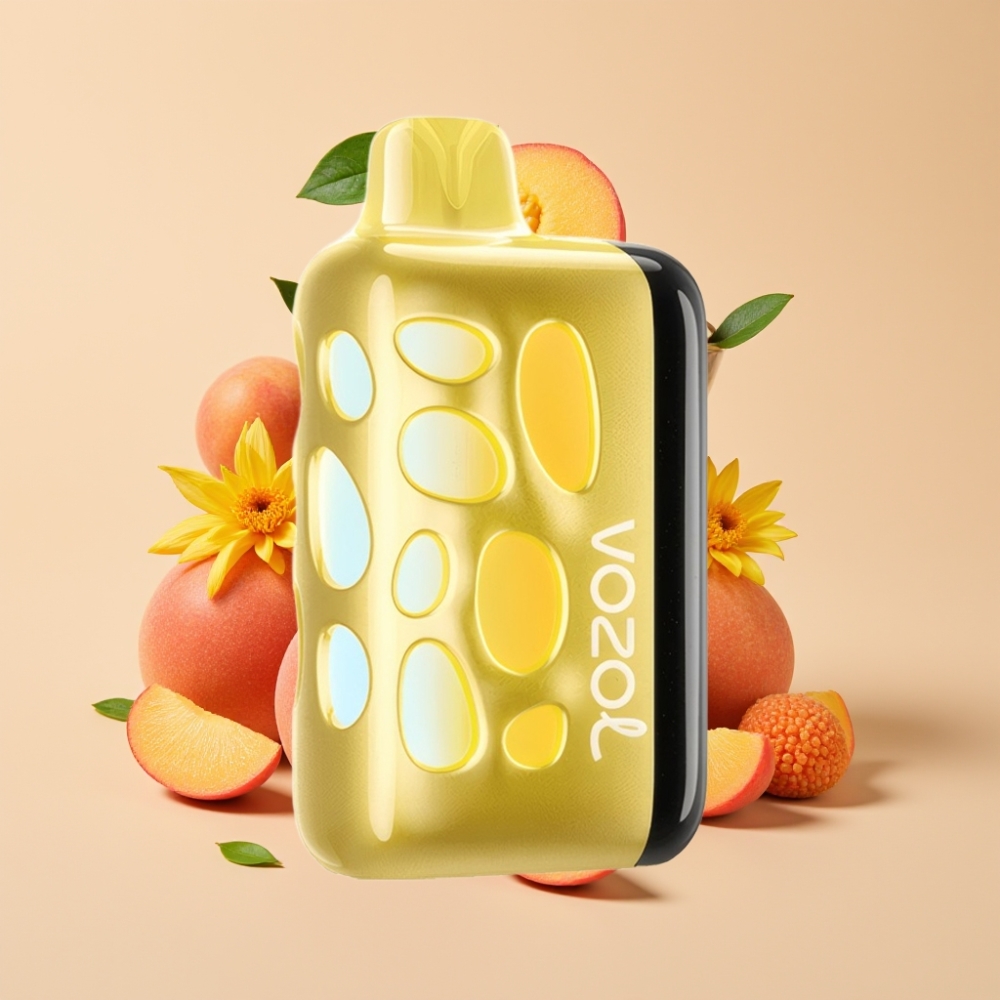 VOZOL RAVE 40000 Party Mode Glow 1000mAh Mango-Pfirsich