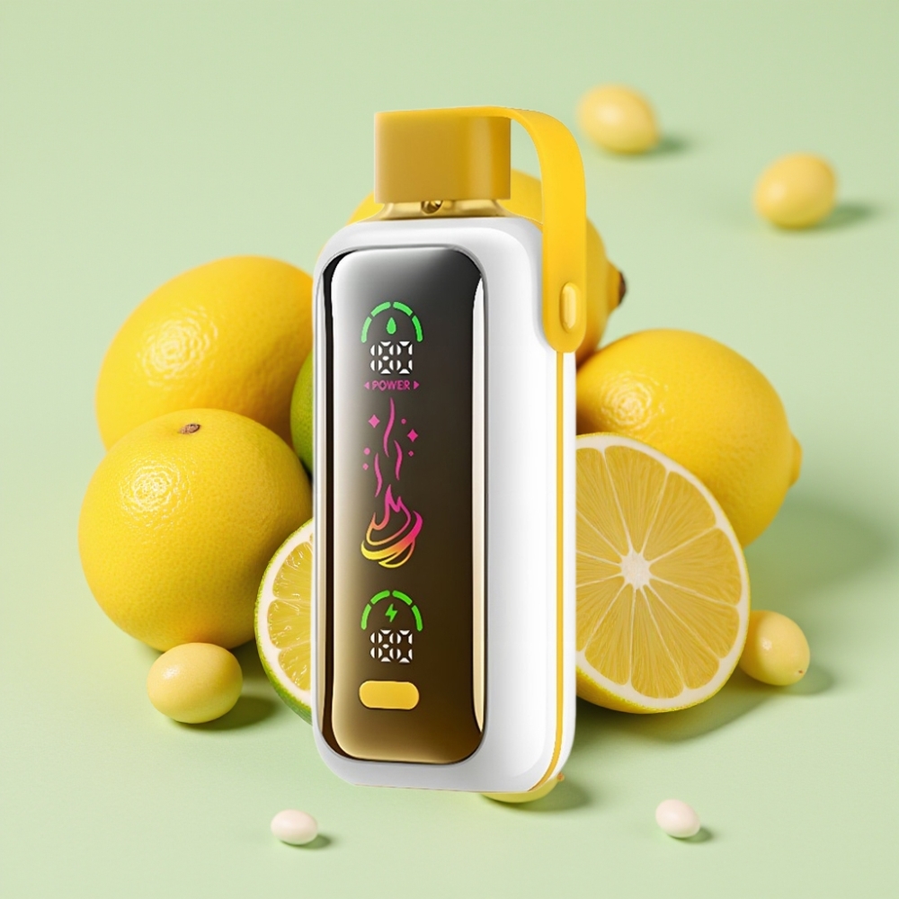 VOZOL Star 20000 Puffs Dual Mesh 2.2" HD Spiegel Zitrone Limette