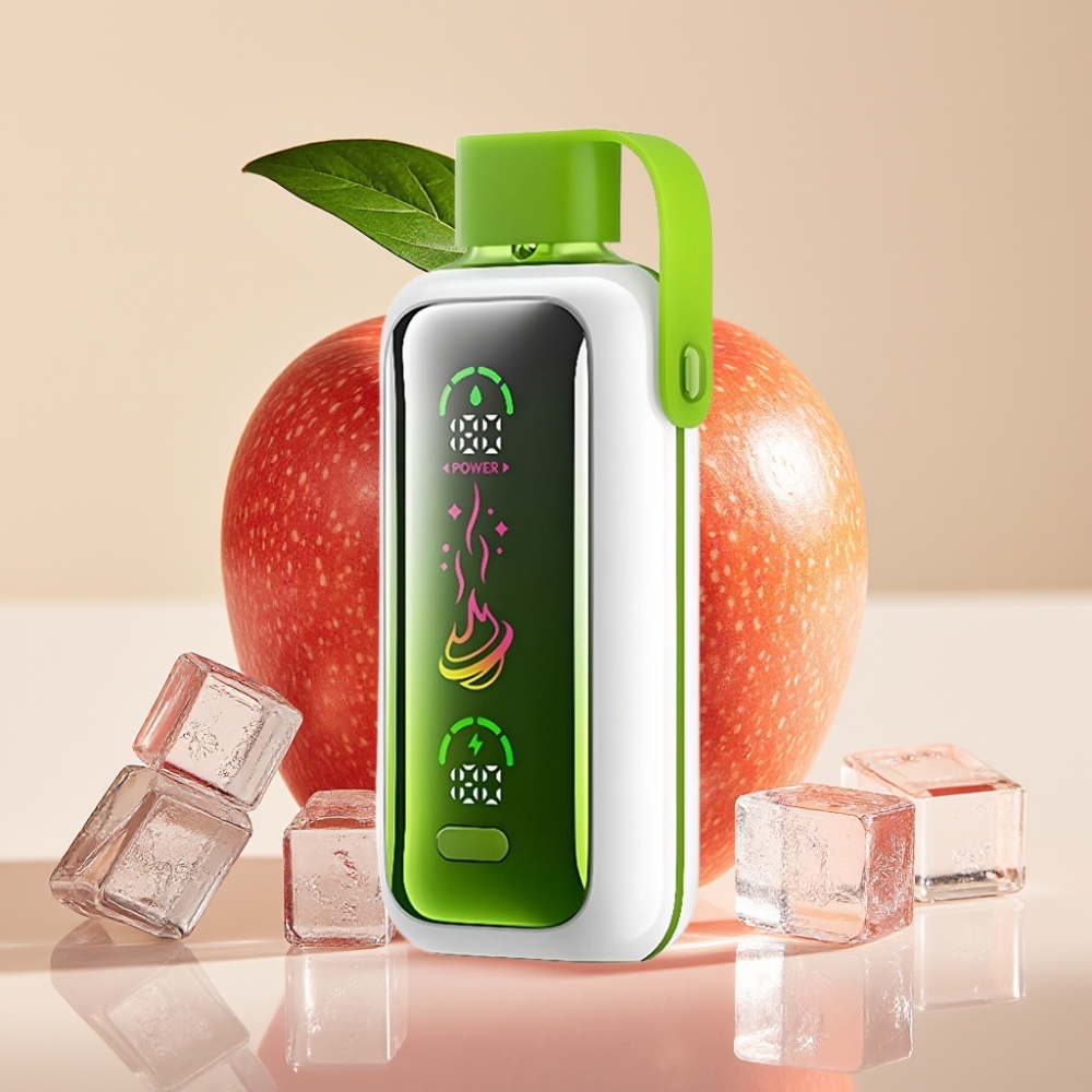 VOZOL Star 20000 Puffs Dual Mesh 2.2" HD Spiegelbild Doppelapfel-Eis