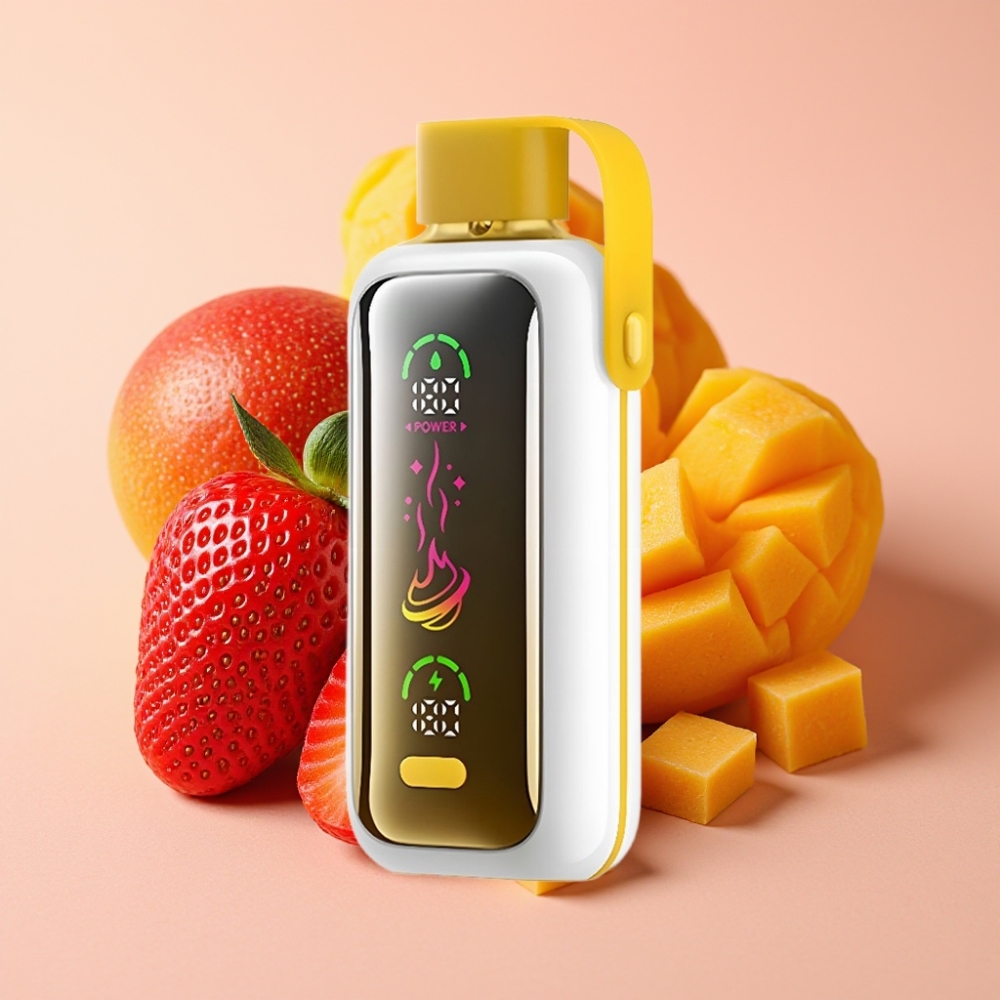 VOZOL Star 20000 Puffs Dual Mesh 650mAh Erdbeer Mango