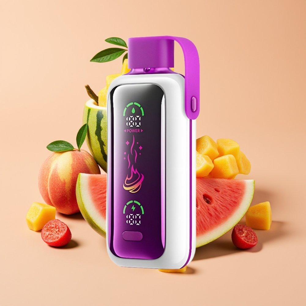 VOZOL Star 20000 Puffs Dual Mesh 650mAh Pfirsich Mango Wassermelone