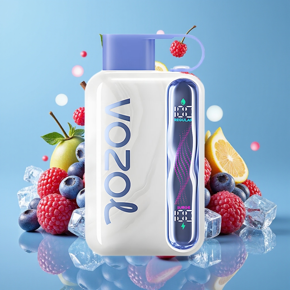 VOZOL STAR 40000 Puffs 1000mAh Type-C Disposable Vape Blaue Himbeere Eis