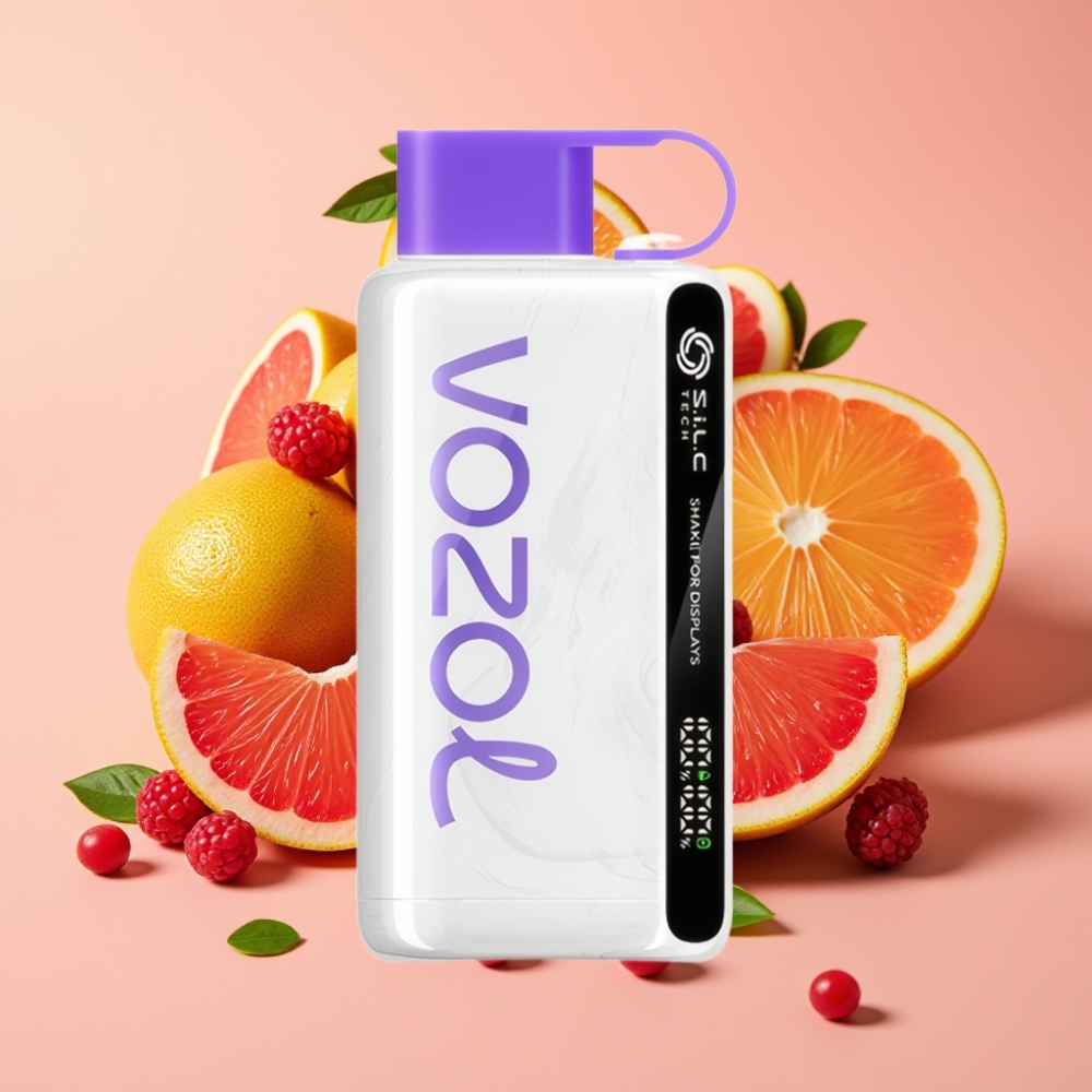 VOZOL STAR 9000/12000 Disposable Vape mit Cranberry-Mango-Grapefruit, S.i.L.C TECH, 650mAh