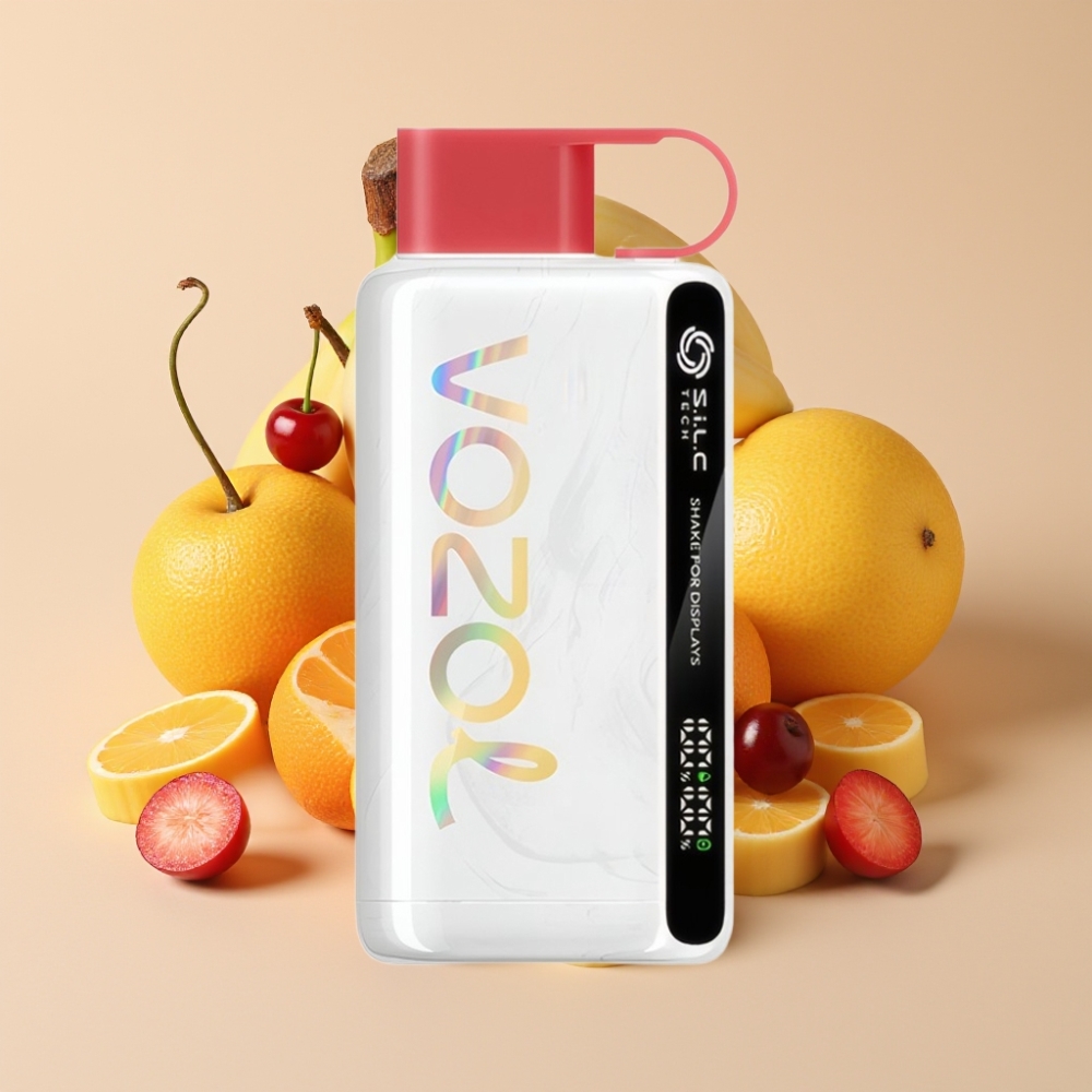 VOZOL STAR 9000/12000 Disposable Vape mit Drachenfrucht Banane Kirsche, 650mAh, 30% schnellere Aufladung