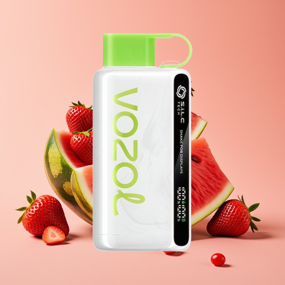 VOZOL STAR 9000/12000 Disposable Vape mit S.i.L.C TECH, 650mAh, Erdbeer-Wassermelone