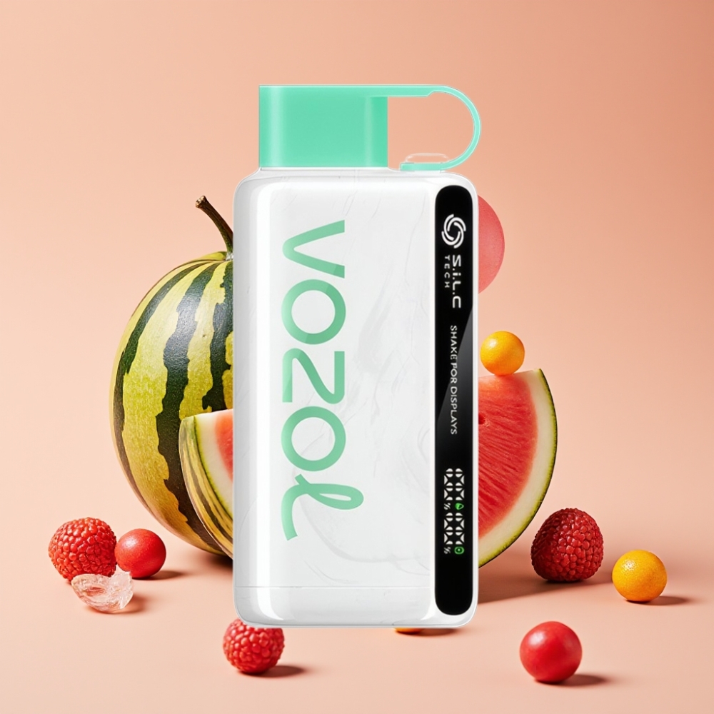 VOZOL STAR 9000/12000 Disposable Vape mit Wassermelone Bubble Gum, 650mAh, S.i.L.C TECH
