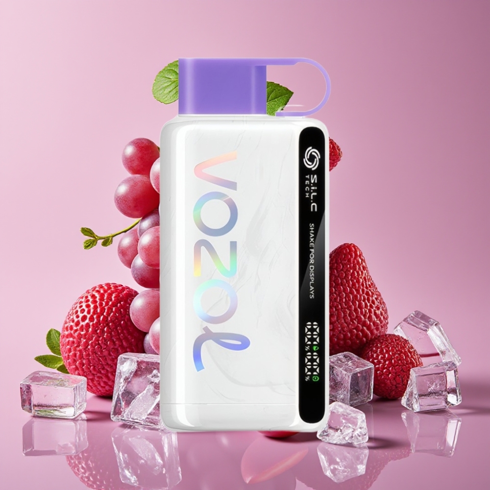VOZOL STAR 9000/12000 Shake Display 650mAh 30% Schnellladung Grape Ice